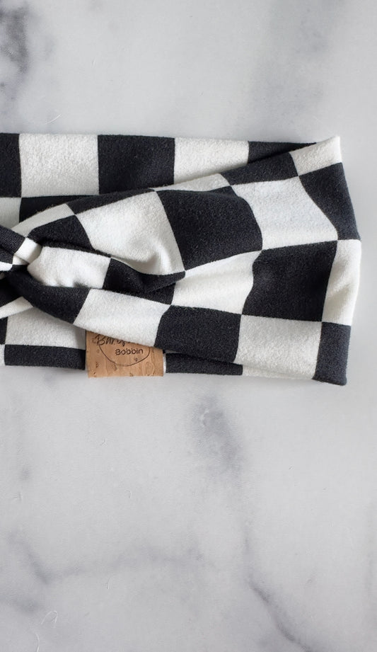 Black and white Checkered