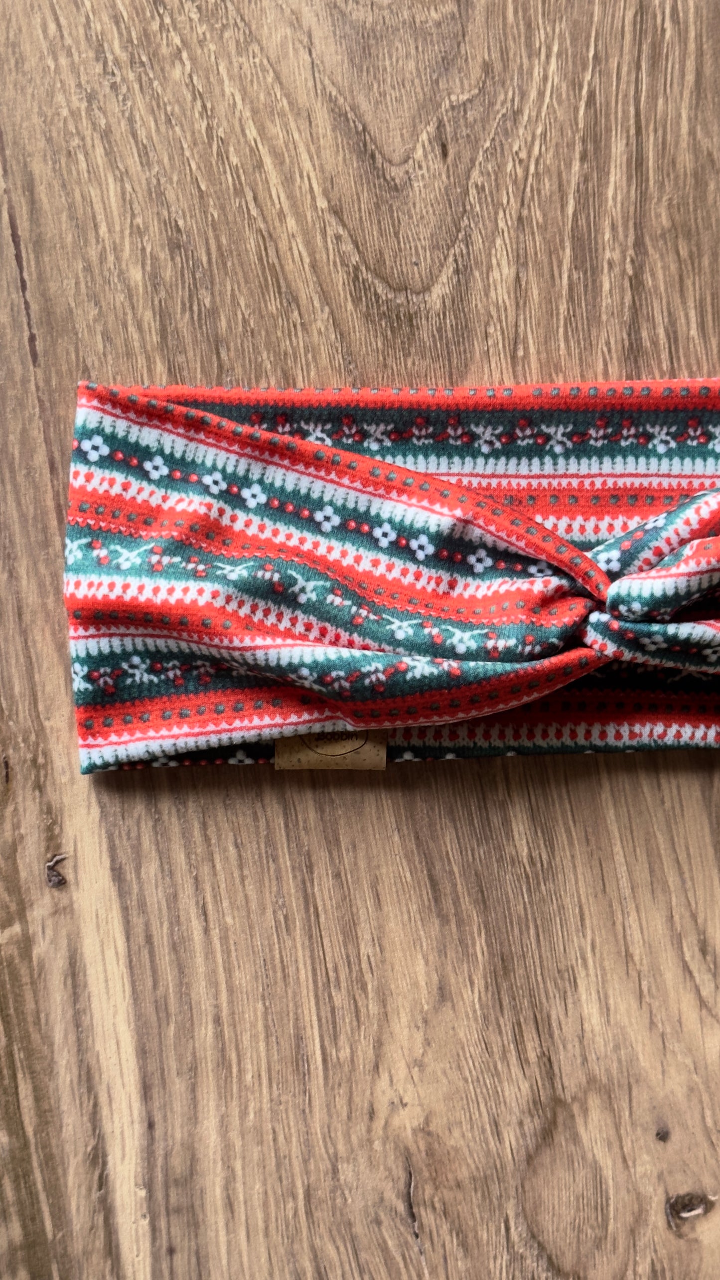 Christmas Sweater print headband