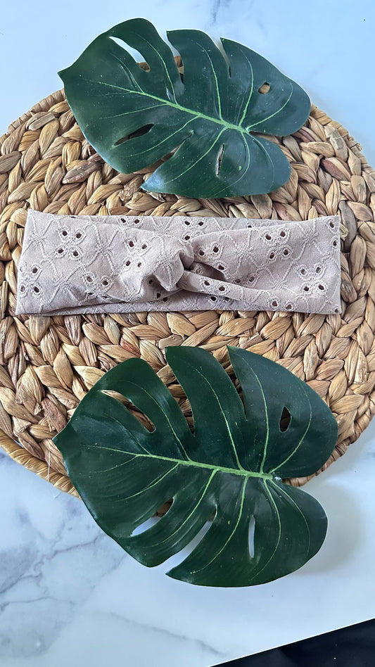 Eyelet twistbands multiple color choices