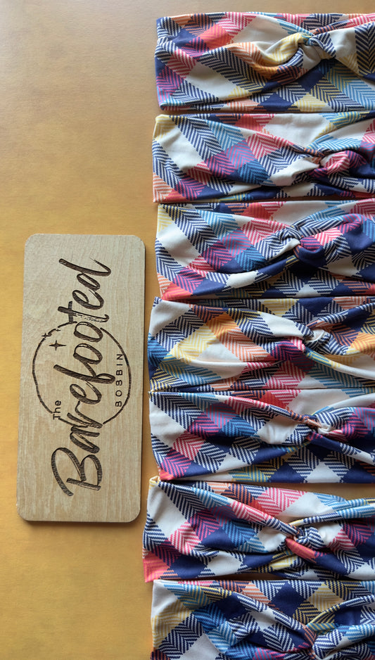 Fall Plaid Twistband