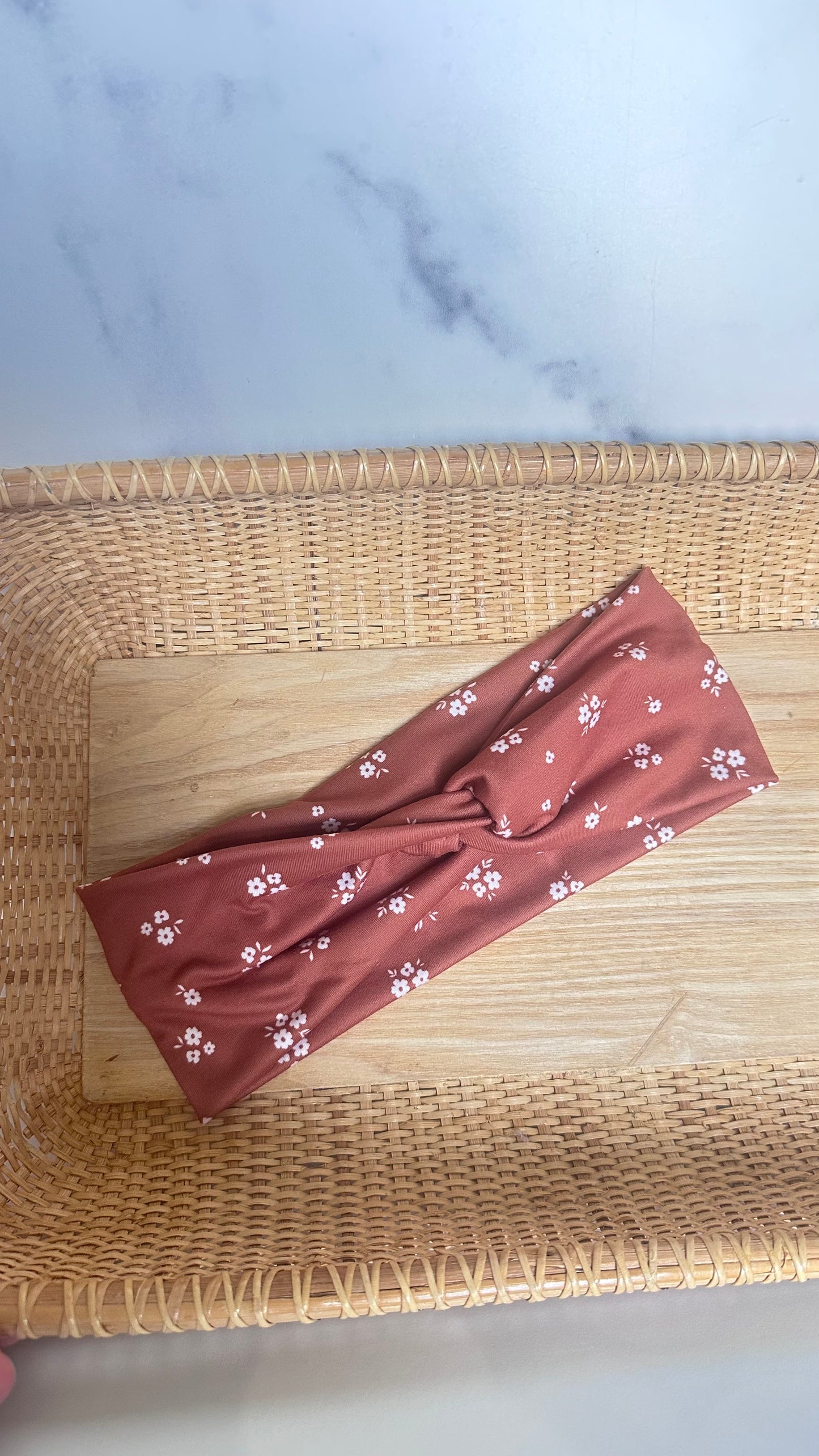 Copper Floral Headband