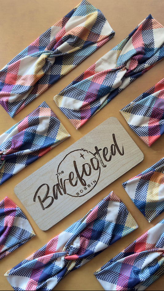 Fall Plaid Twistband