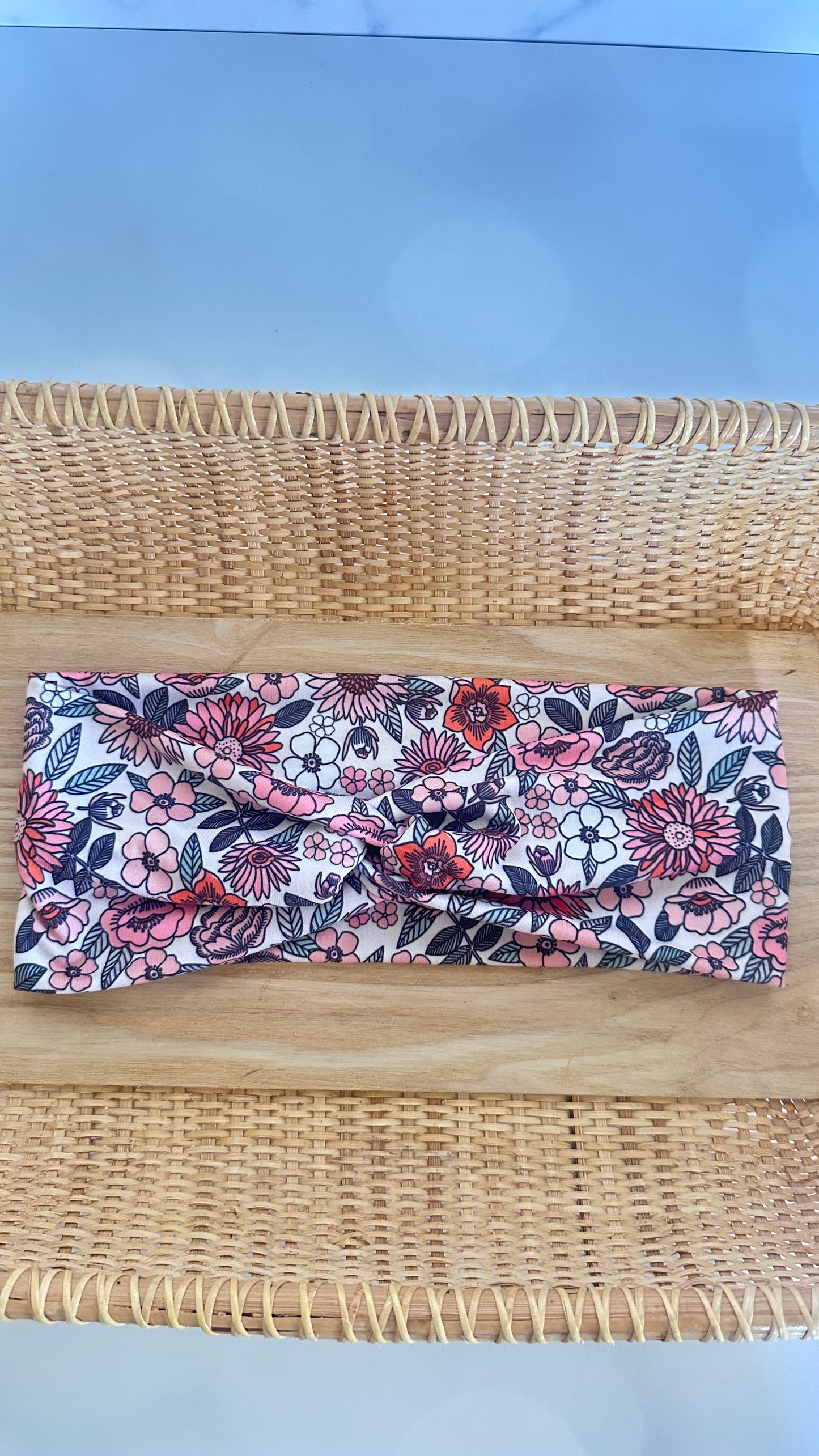 Retro Floral Headband
