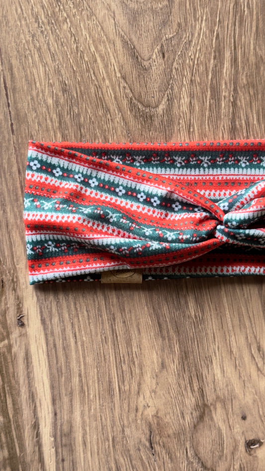 Christmas Sweater print headband