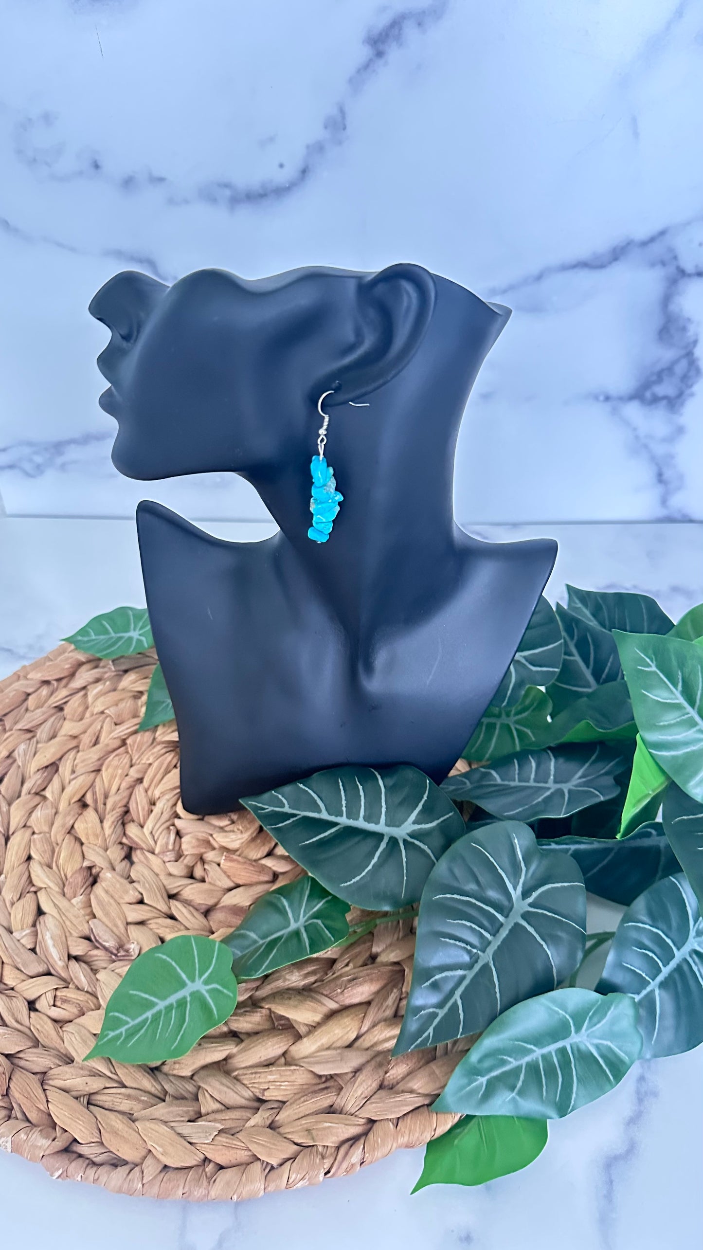 Turquoise Dangly Earrings