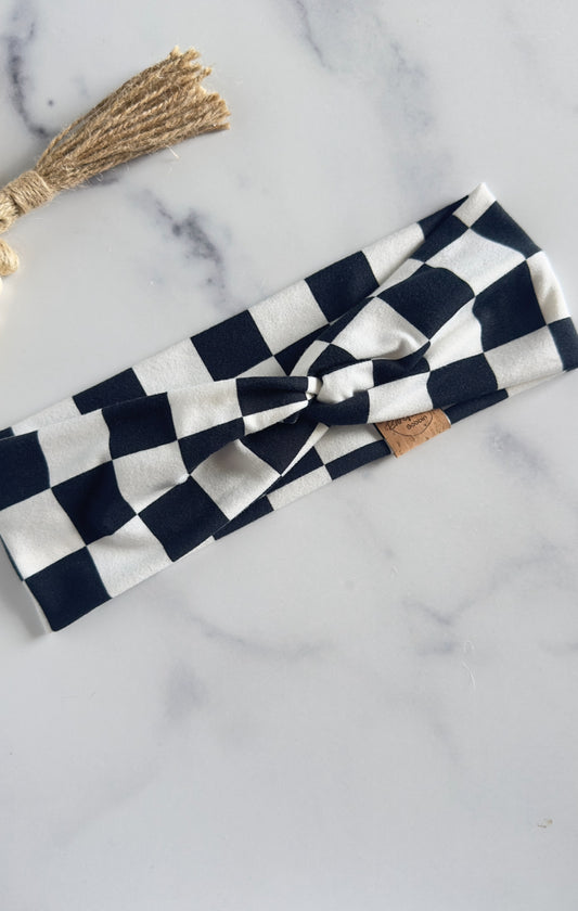 Black and white Checkered