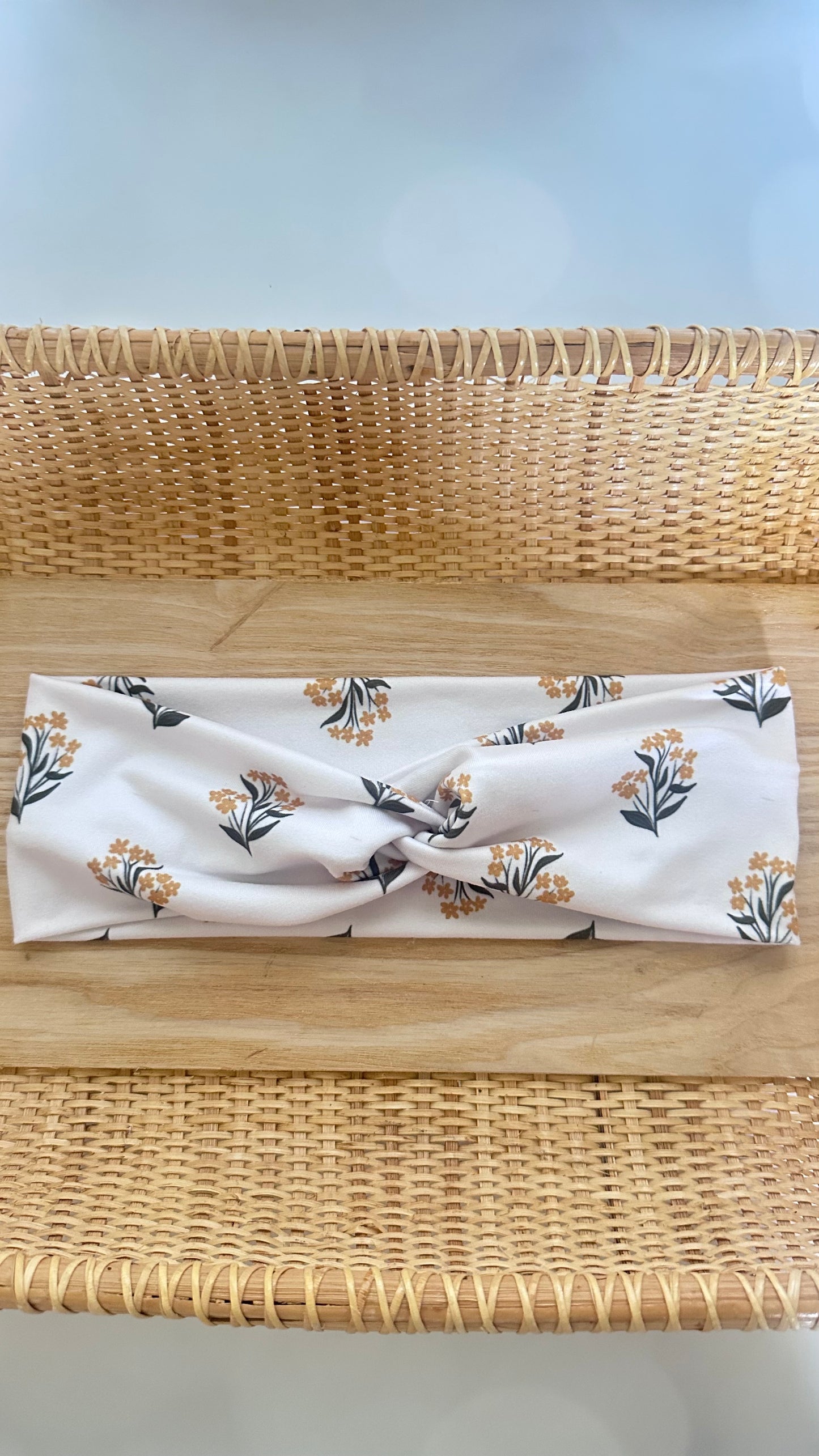 Yellow bouquets Headband