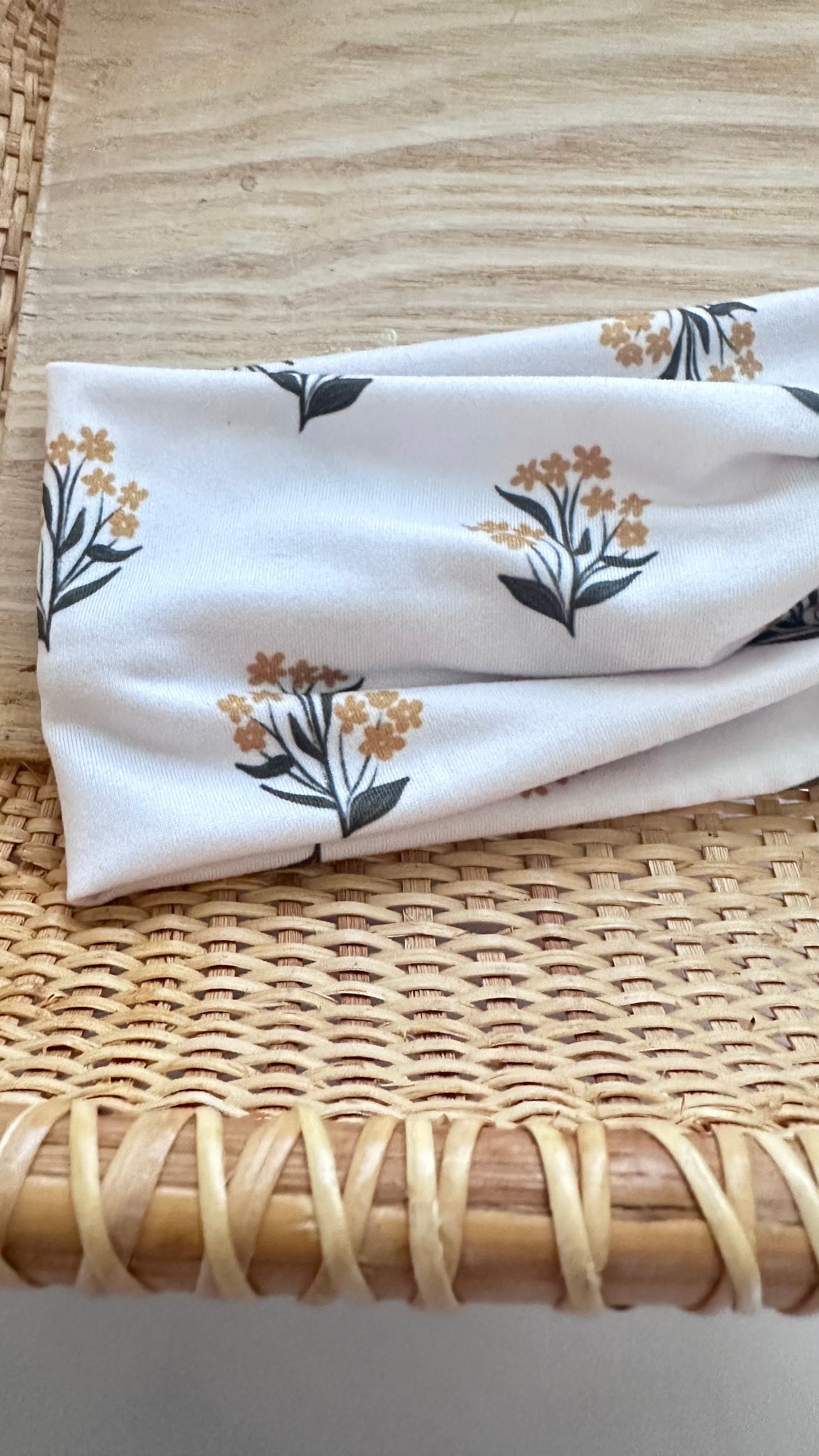 Yellow bouquets Headband