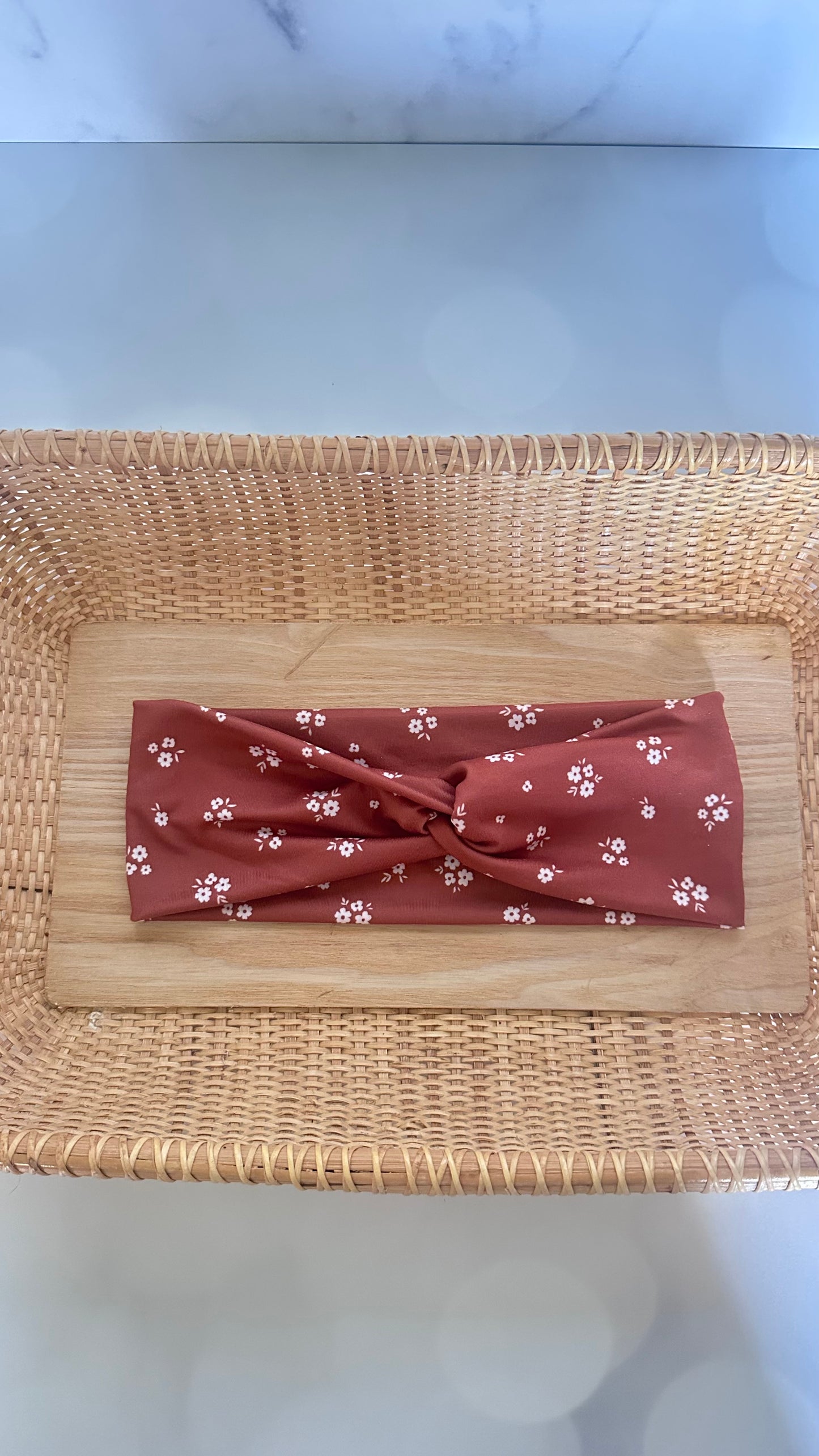 Copper Floral Headband