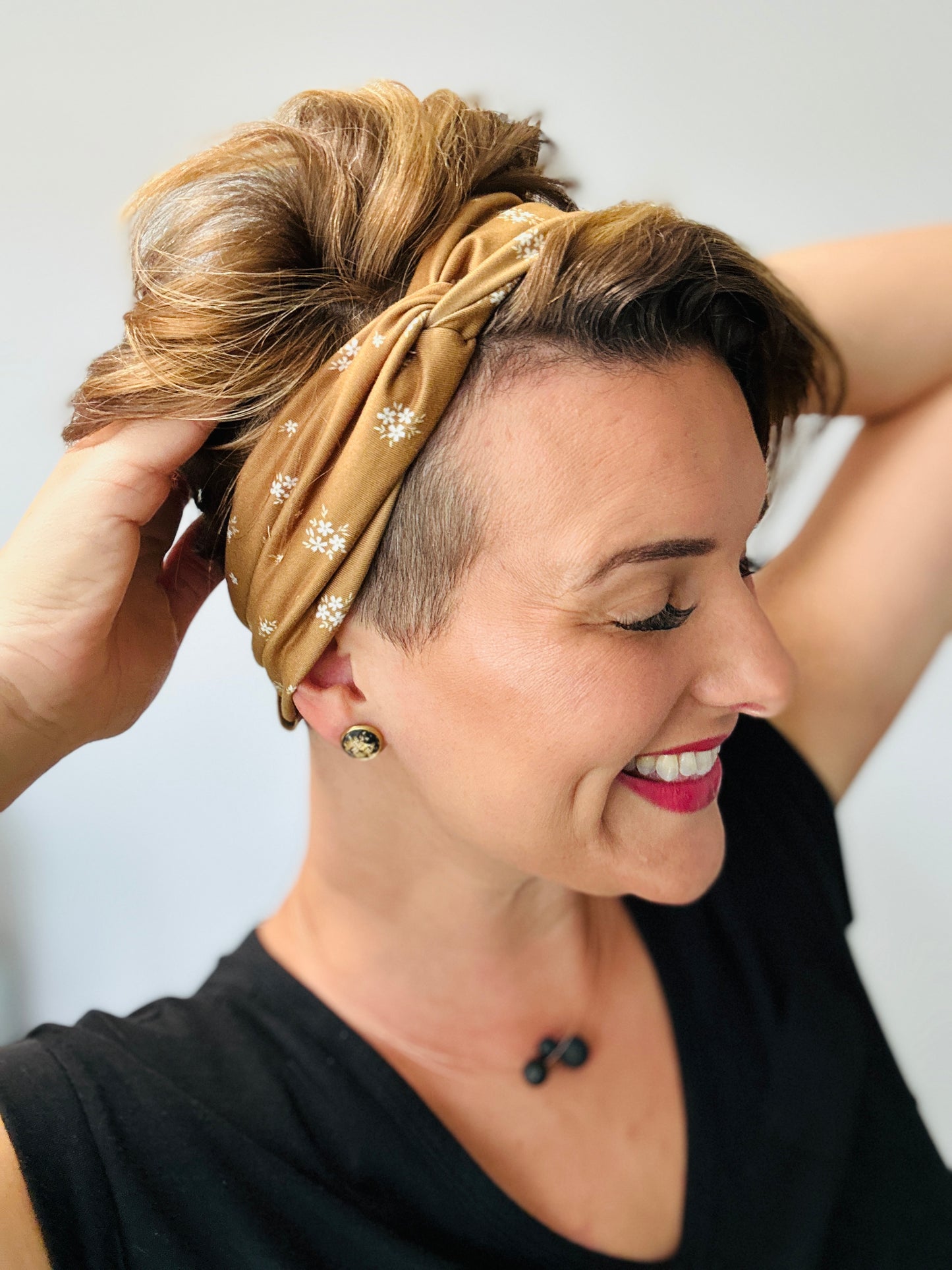 Golden Mustard Yellow Headband