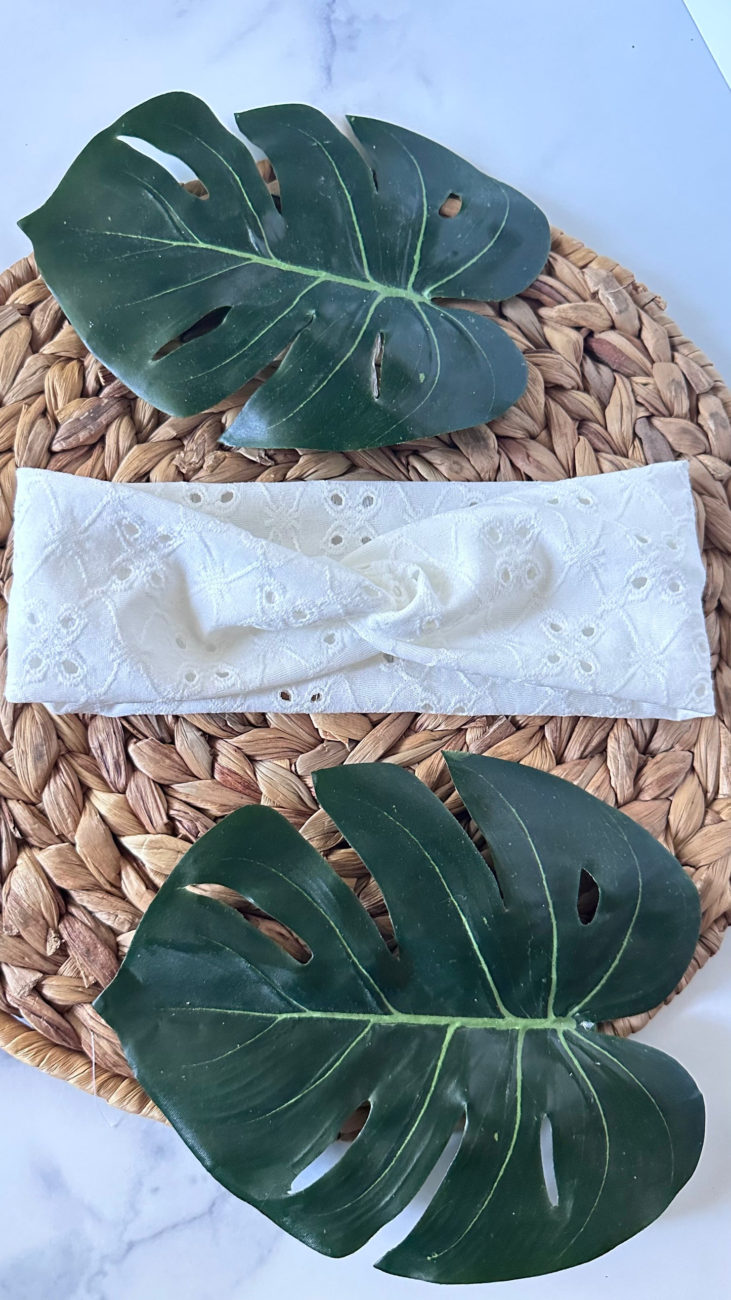 Eyelet twistbands multiple color choices