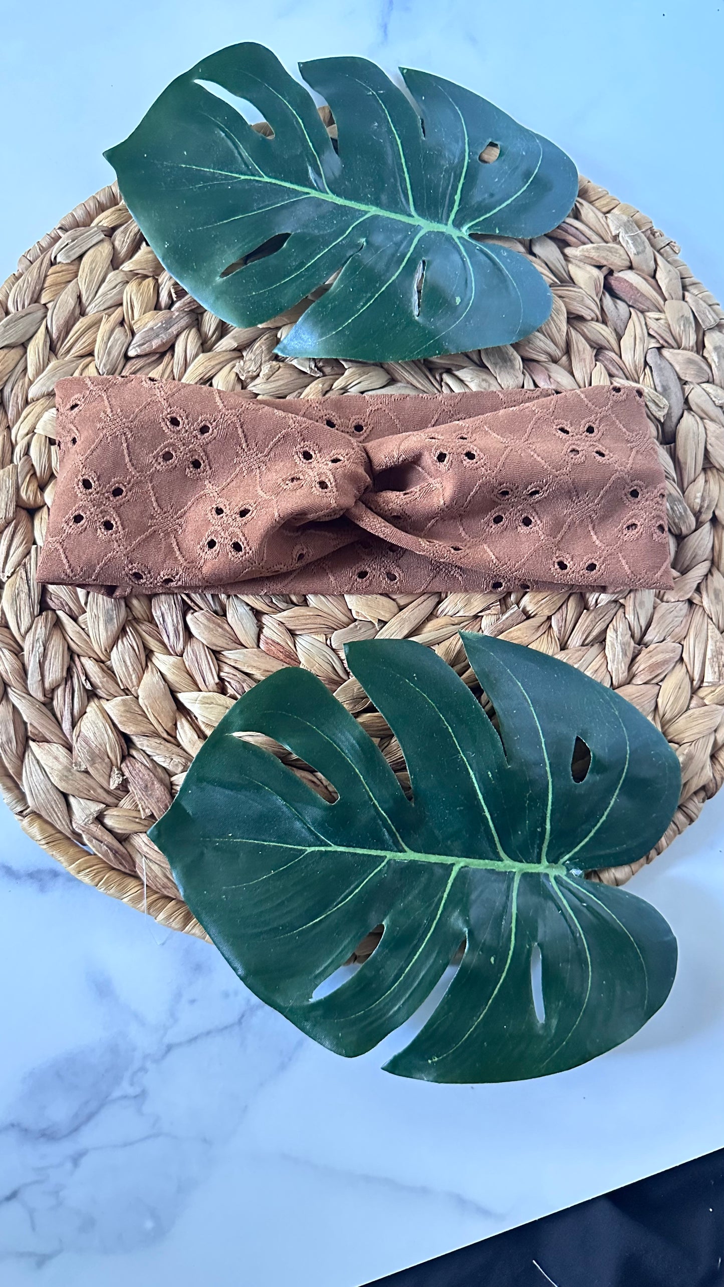 Eyelet twistbands multiple color choices