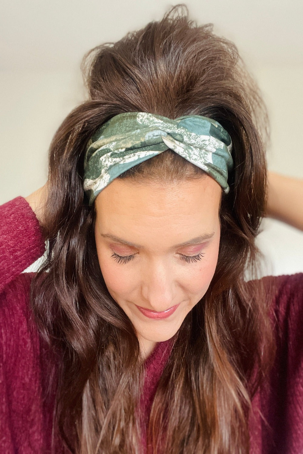 Splatter Camouflage Headband