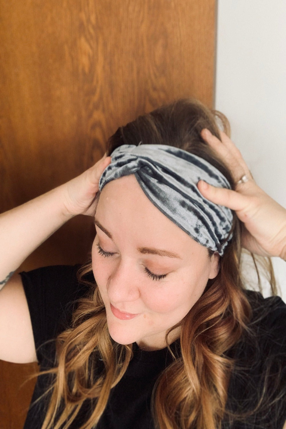 Velvet headbands, multiple color options